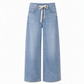 Dame uformelle løstsittende jeans med vide ben