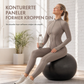 Jumpsuit i ribbestrikk for kvinner, halv glidelås med mock neck, høyeffekts yoga- og treningsbodysuit