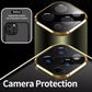 Magnetisk herdet glass tosidig telefonveske for iPhone